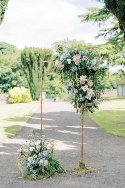 Flower display decor