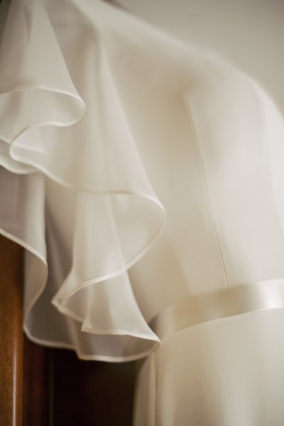 Wedding dress detail