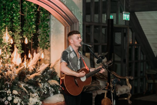 Irish musician wedding band guitarist