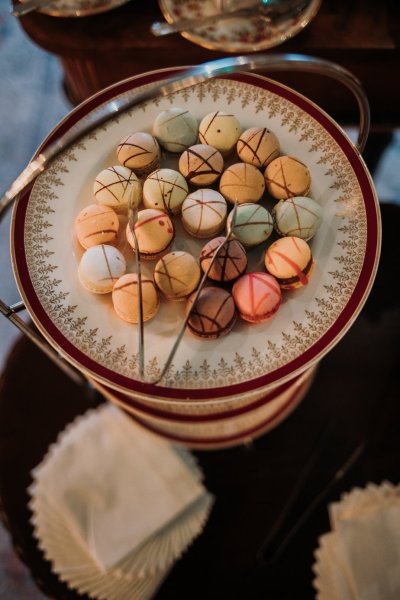 Macaroon sweets cakes