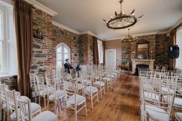 Interior detail ceremonial room chairs