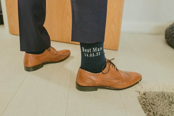 Best Man socks