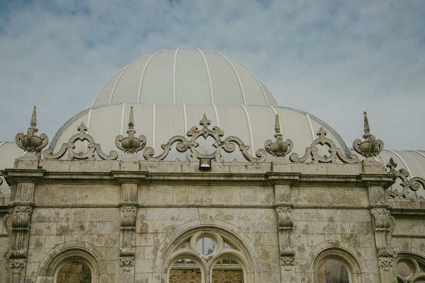 Killruddery manor house detail and garden roof detail