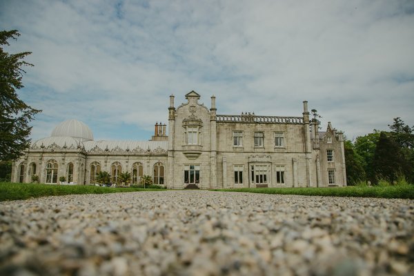 Killruddery house wedding venue grass exterior detail setting