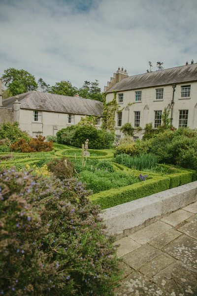 Killruddery house wedding venue grass exterior detail setting garden