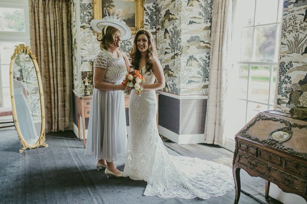 Mother and daughter long train/dress