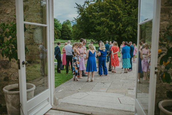 Guests outside atmosphere shot