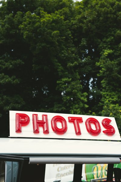 Photo booth for guests