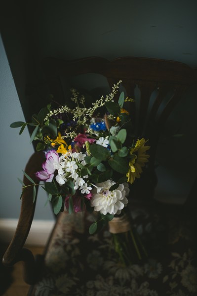 Up close roses flowers bouquet