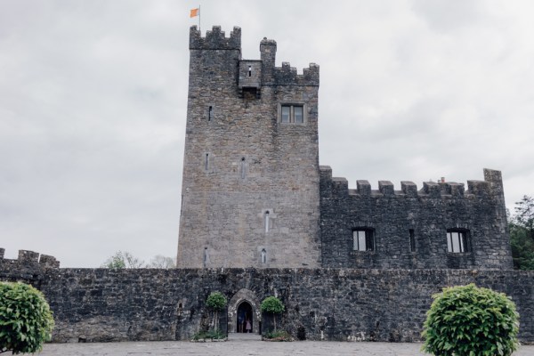 Castle exterior wedding venue