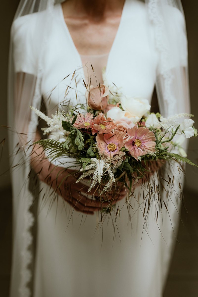 Close up of bouquet flowers