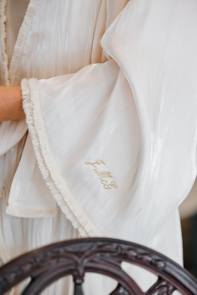 Bridalwear loungewear for bride