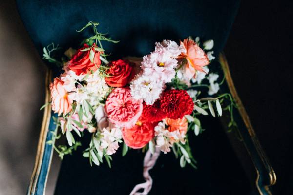 Close up of flowers bouquet