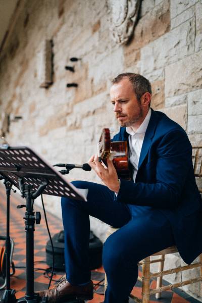 Guitarist wedding band musician