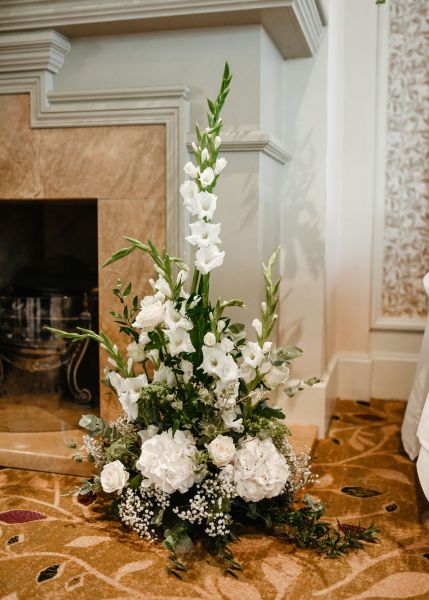 Flowers on table floral