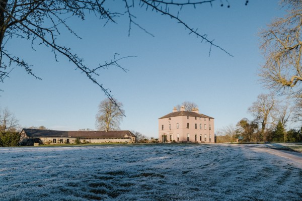 Wedding venue snowy setting