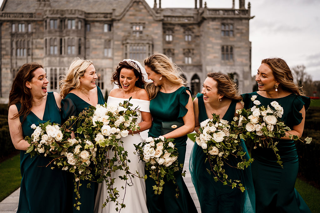 cascade bouquets