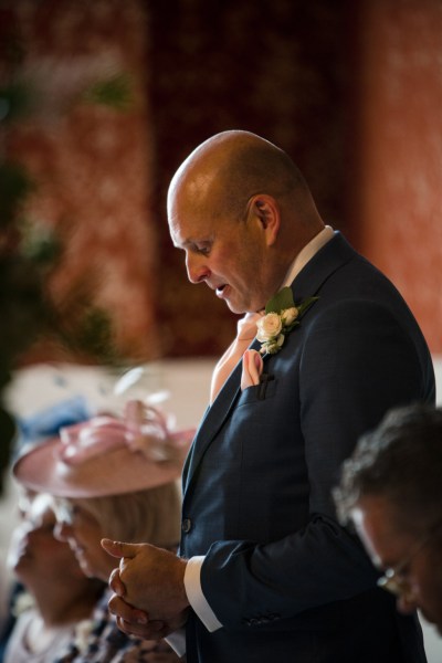 Groom giving speech