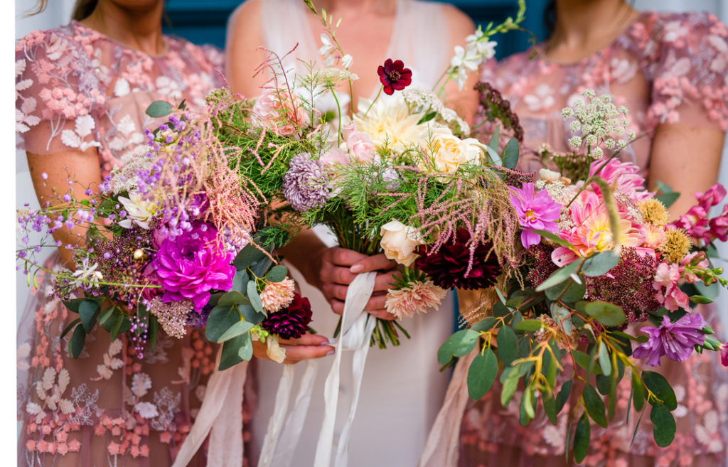 Wild flowers bouquets