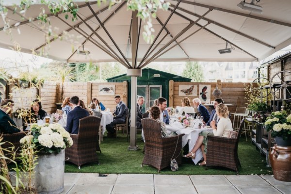 Atmosphere shot guests seated