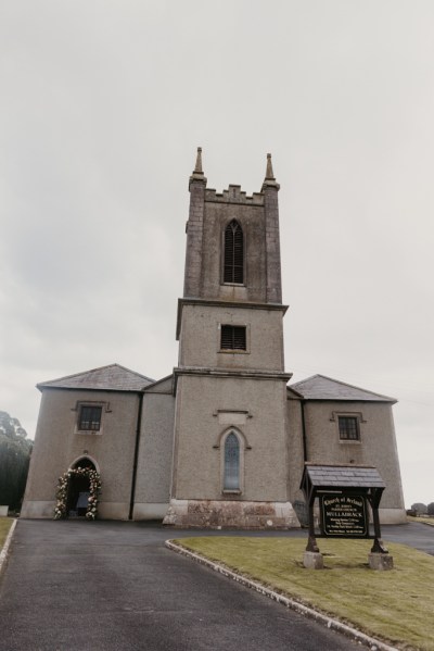 Exterior church setting