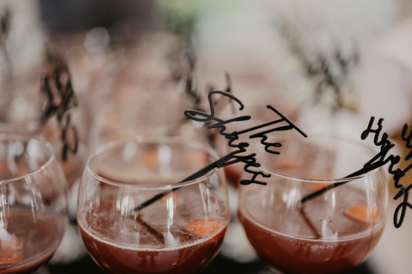 Cocktails with The Sharpes straws