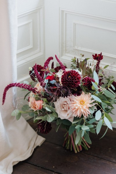 Close up of flowers bouquet