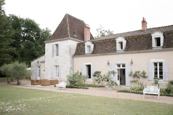 Wedding venue exterior grass setting