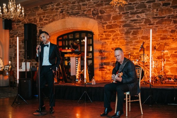 Singer/groom and guitarist