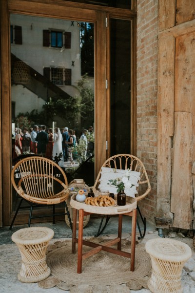 Wooden chair decor