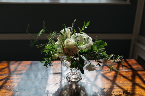 Close up of flowers in vase