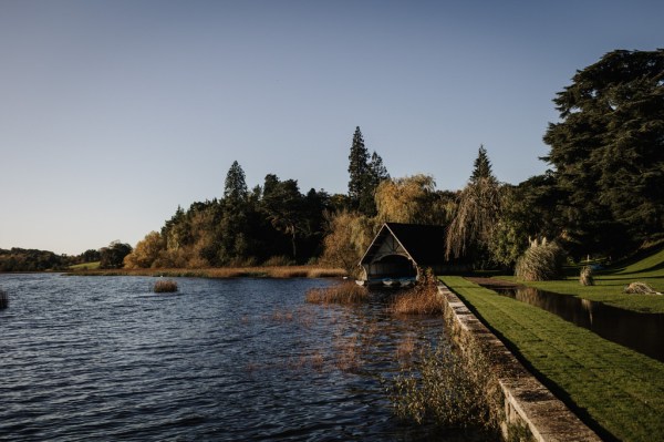 Garden and lake view