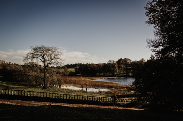 Garden and lake view