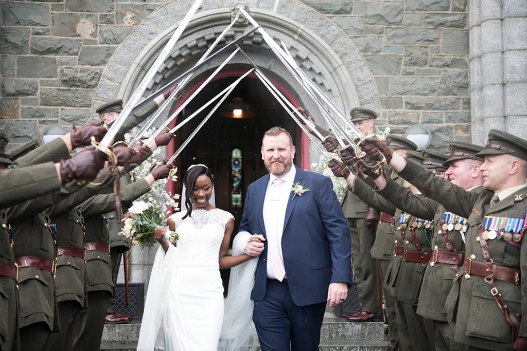 Guard of Honour Wedding Ceremony Ritual | See more at OneFabDay.com