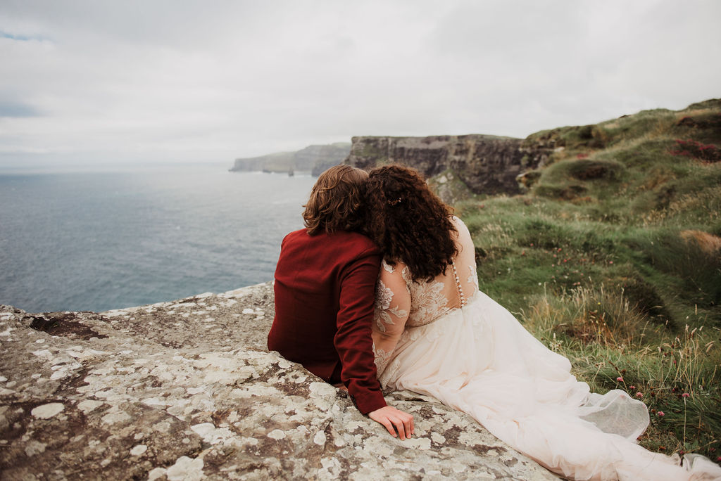 Romantic Wedding Elopement Inspiration from Real Weddings | See more on OneFabDay.com