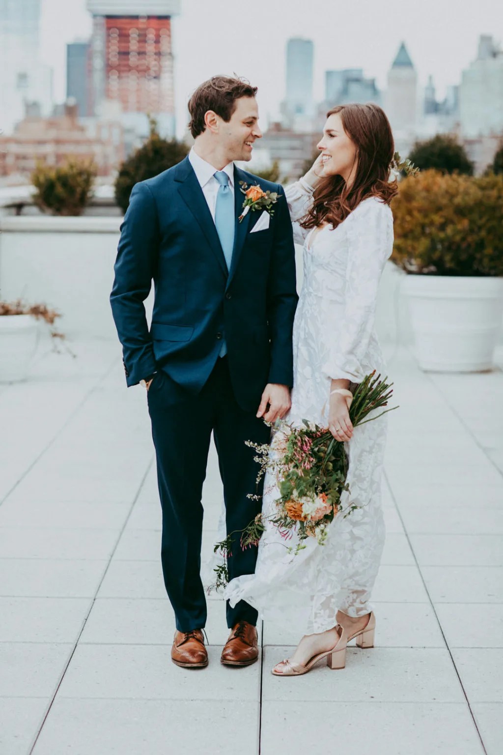 Romantic Wedding Elopement Inspiration from Real Weddings | See more on OneFabDay.com