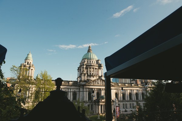 Parliament building and blue skyline