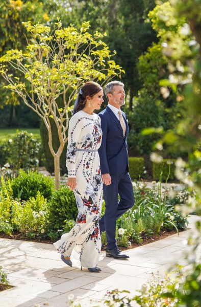 Frederik, Crown Prince of Denmark, and wife Mary attend Jordan's Crown Prince Al Hussein bin Abdullah II's Royal Wedding at Zahran Palace in Amman