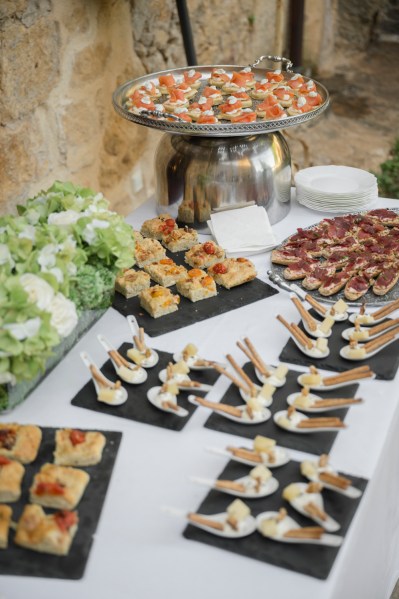 Canape food finger food for guests