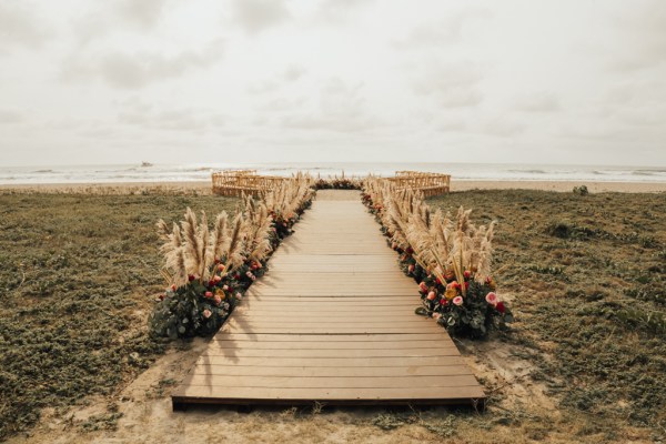 Boardwalk flowers and roses