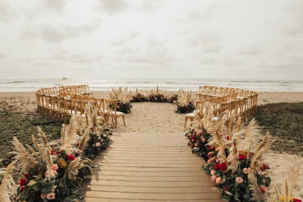 Boardwalk flowers and roses