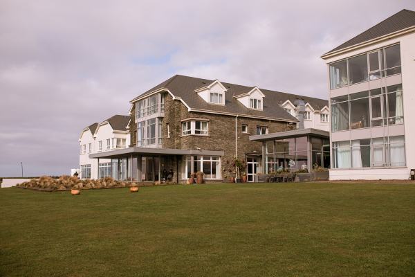 Wedding venue and grass