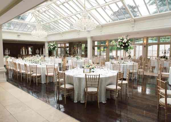 Interior wedding decor seating area dining room