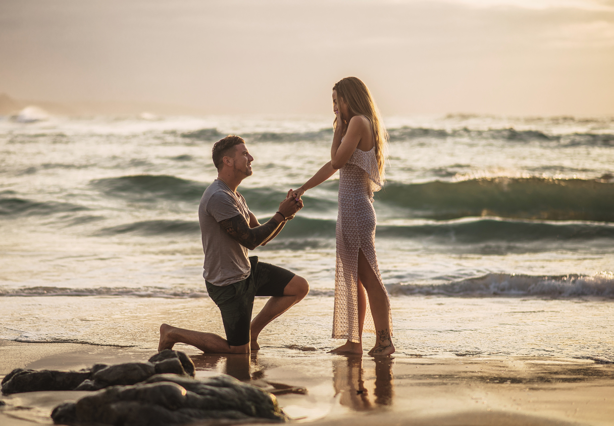 popping the question engagement ring