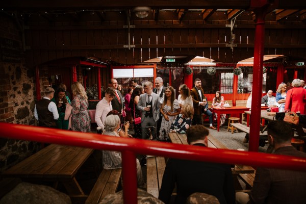 Interior bar setting atmosphere