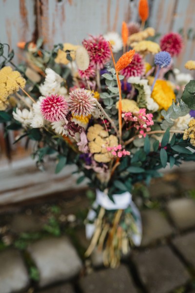 Shot of flowers in vase