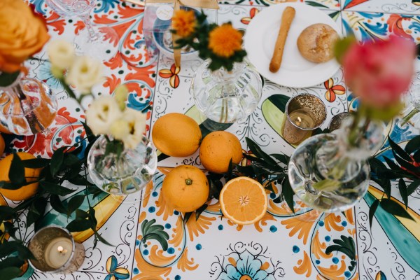 oranges on the table