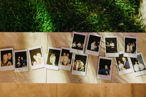 polaroid photos of couple