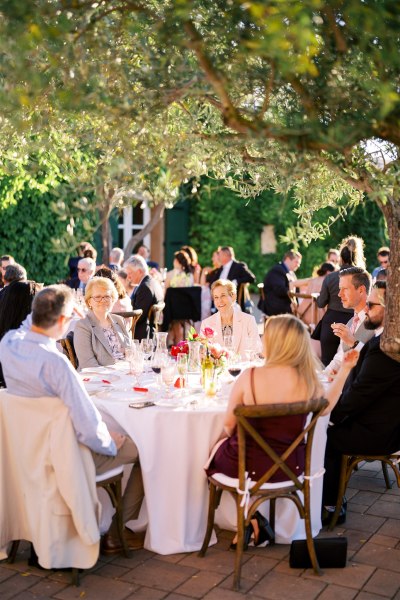 Guests seated atmosphere