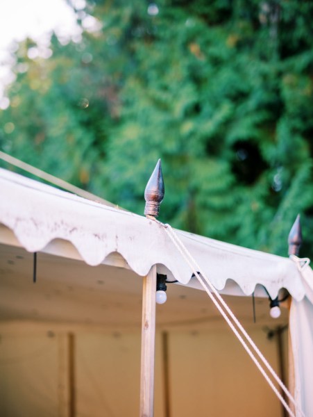 marquee tent decor